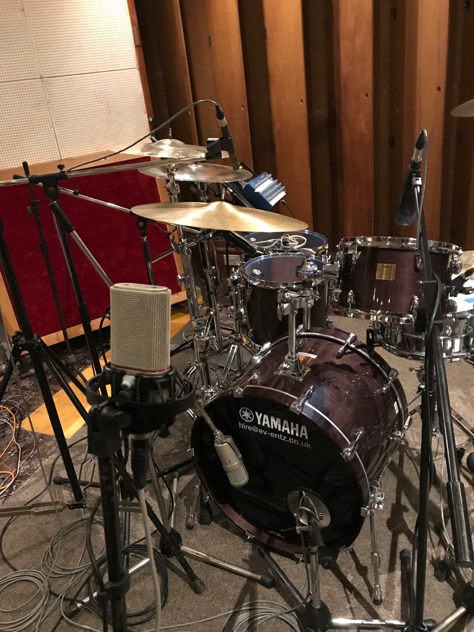 Austrian Audio OC818 in a Drum-Setup